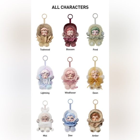 θSKULLPANDA L'impressionnisme Series Plush Doll - Picture 2 of 4